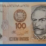 1987. 100 Intis UNC