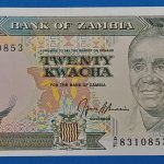 1989-1991. 20 Kwacha UNC