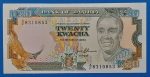 1989-1991. 20 Kwacha UNC