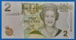 2007-2011. 2 Dollars UNC Polymer