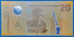 2007. 20 Córdobas UNC Polymer - Image 2