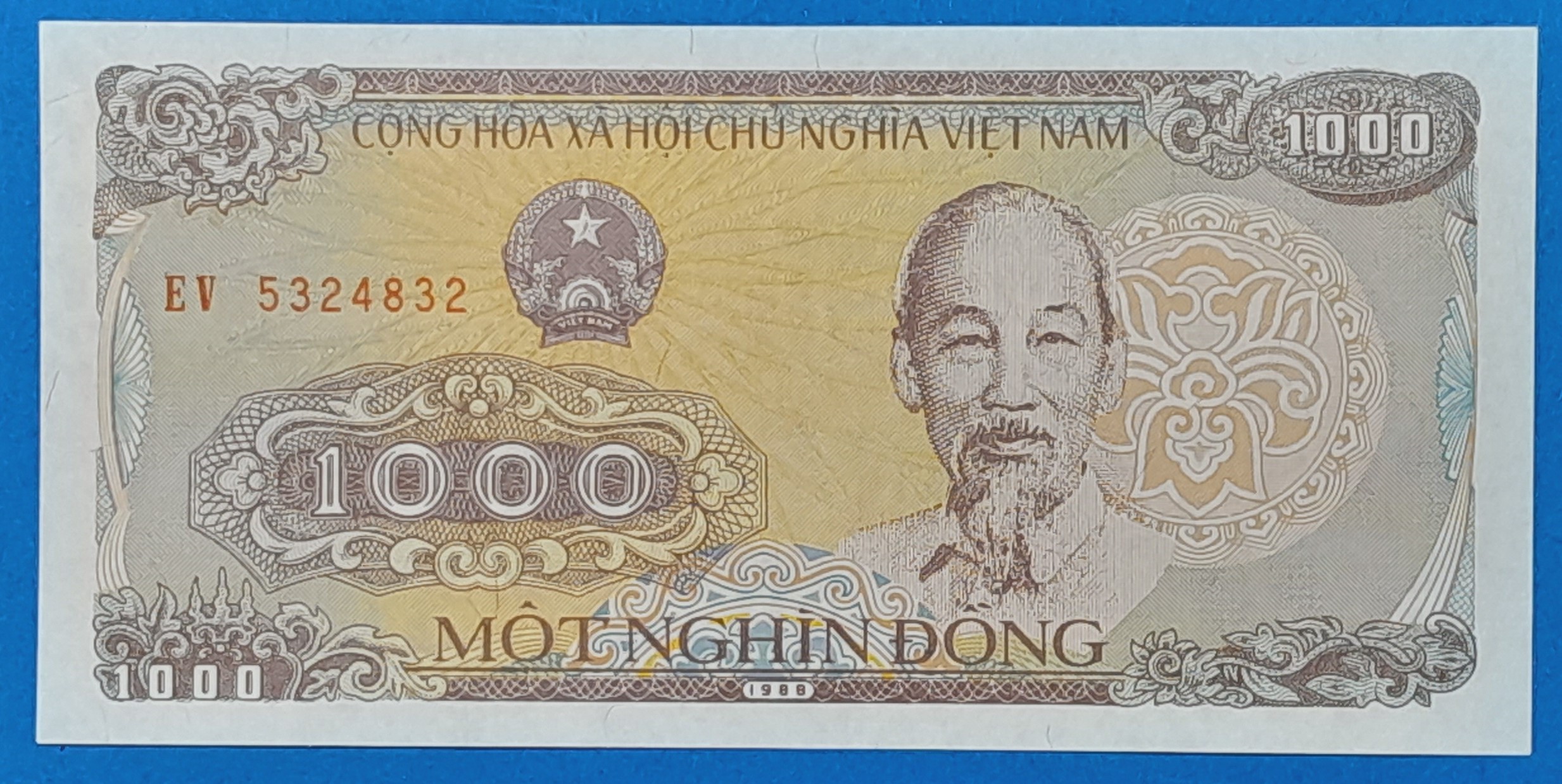 B0281-1 1988. 1.000 Ðồng UNC - Image 1