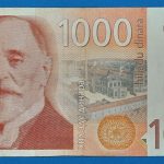 2001. 1.000 Dinara VF