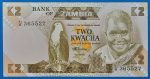 1980-1988.  2 Kwacha UNC