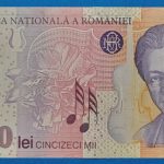 2001.  50.000 Lei  VF- Polymer