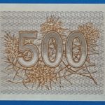 1993. 500 Talonas UNC