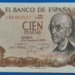 1970. 100 Peseta F+
