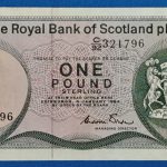 1 Pound Sterling F előoldal címeres