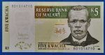 2005. 5 Kwacha UNC