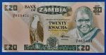 1980-1988. 20 Kwacha UNC