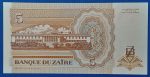 1993. 5 Nouveaux Zaïres UNC - Image 2