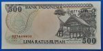 1992.  500 Rupiah UNC - Image 2