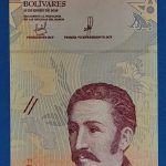 2018.   5 Bolívares UNC