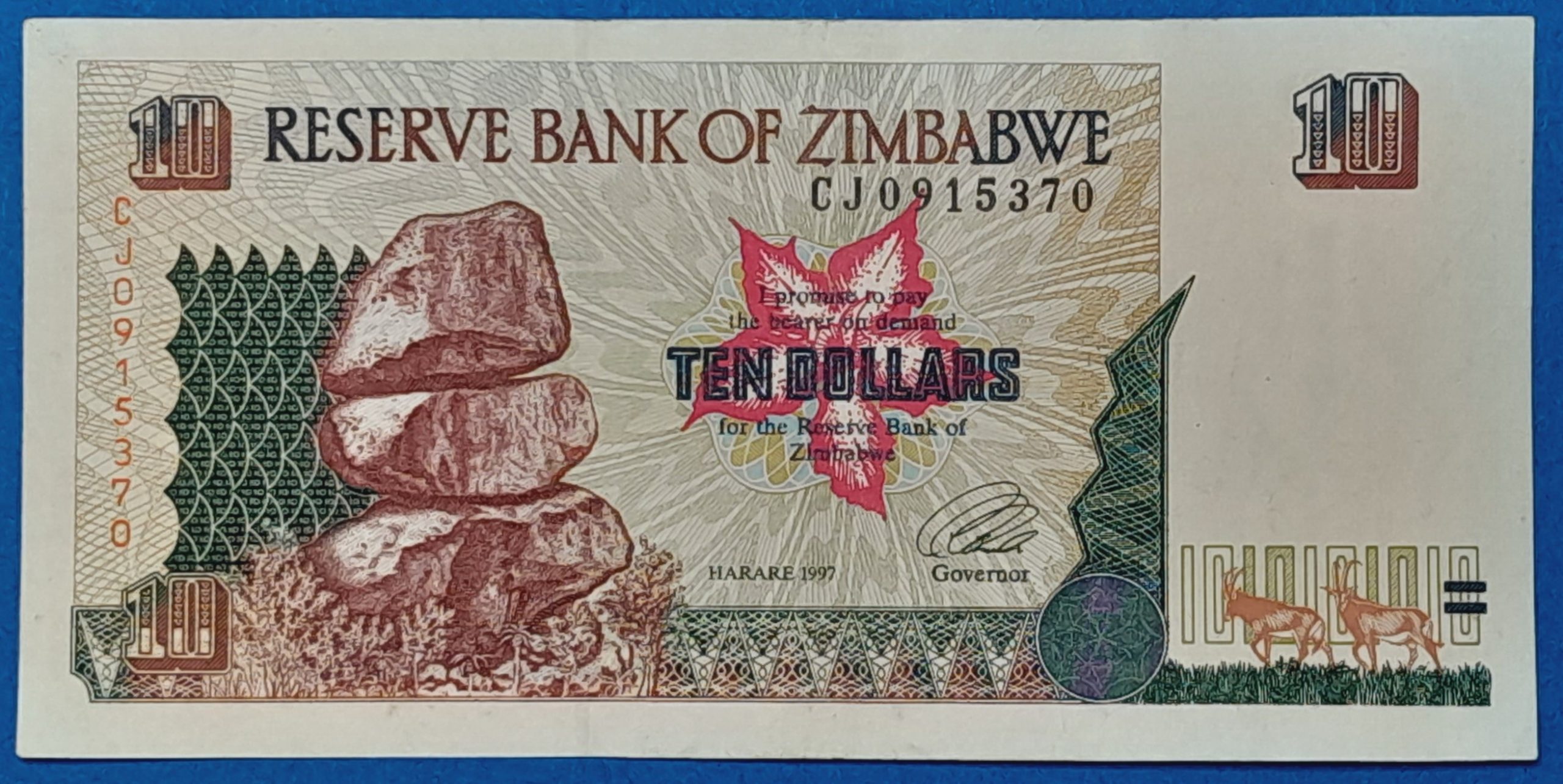 B0578-1 1997. 10 Dollars EF - Image 1