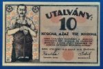 1919.  10 Korona UNC