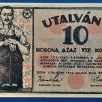 1919.  10 Korona UNC
