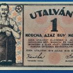 1919.  1 Korona UNC