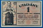 1919.  1 Korona UNC