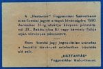 1920.   20 fillér EF Háztartás szükségpénz - Image 2