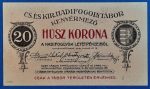 Kenyérmező 1916. 20 Korona AUNC