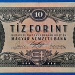 1947.02.27    10 Forint  VF "Kossuth címer"