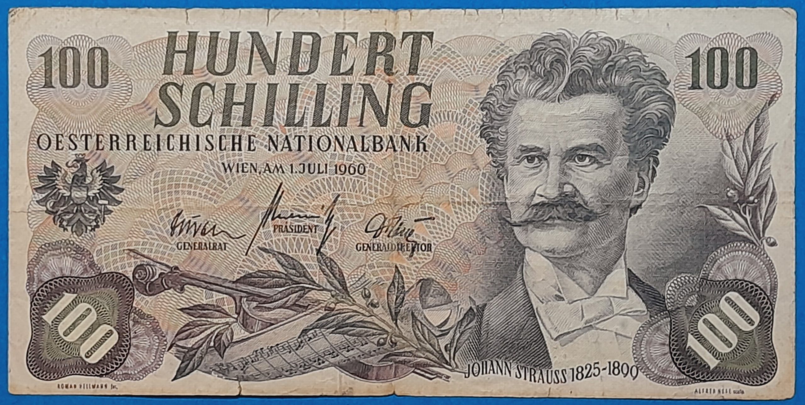 B0620-1 1960. 100 Shilling F- - Image 1