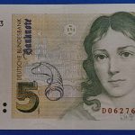 1992. 5 Deutsche Mark VF