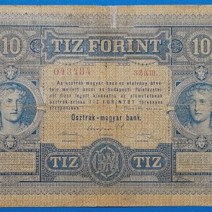 1880. 10 Gulden VG