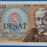 1986. 10 Korun  VF