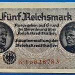 1940-1945. 5 Reichsmark F