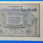 1923.   500.000 Mark VF