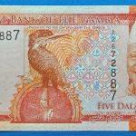 2015.  5 Dalasis UNC
