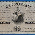 1852. 2 Forint UNC Kossuth ezüst 2 Forint H sorozat