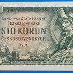 1961. 100 Korun    EF