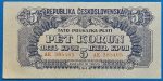 1944.   5 Korun VF