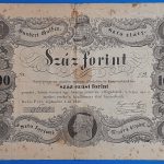 1848. 100 Ezüst Forint VG