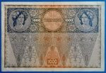 1902. 1.000 Korona  VF- "DEUTSCHÖSTERREICH" felülbélyegzés és ornamentika - Image 2