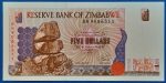 1997.  5 Dollars UNC