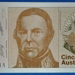 1985-1989. 5 Austral UNC