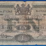 1920. 1 Krona VG