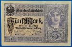 1917. 5 Mark AUNC