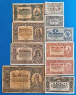 1920. 10 db-os Korona sor VF - VG+ - Image 2
