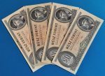 1965-1980-ig 4 db-os 20 Forint sor VF-F