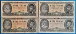 1965-1980-ig 4 db-os 20 Forint sor VF-F - Image 2