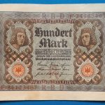 1920. 100 Mark VF