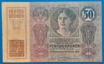 1914. 50 Korona F "Román felülbélyegzéssel" - Image 2