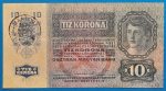 1915. 10 Korona F "Román felülbélyegzéssel"