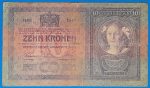 1904. 10 Korona VG "Román felülbélyegzéssel" - Image 2