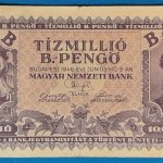 1946. 10.000.000 B.-Pengő VF+