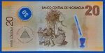 2007. 20 Córdobas UNC Polymer - Image 2